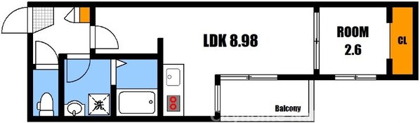 戸坂駅 徒歩3分 1階の物件間取画像